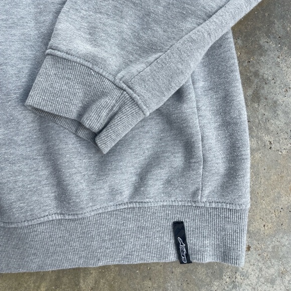 Vintage Rare Alpinestars Black and White Logo Tag with boxy fit - Picture 7 of 7